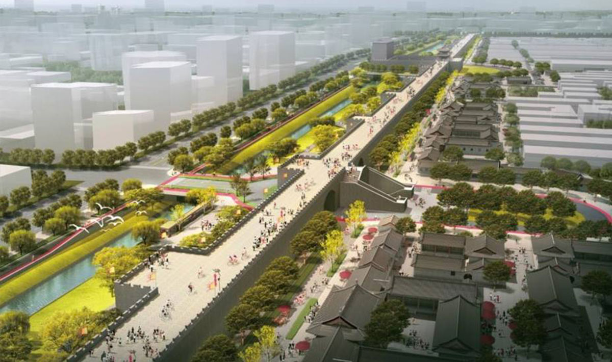 陕西西安·城墙、古都绿道修建性详细规划设计